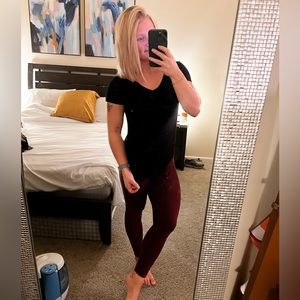 Aero - Black V-Neck Tee (Small)